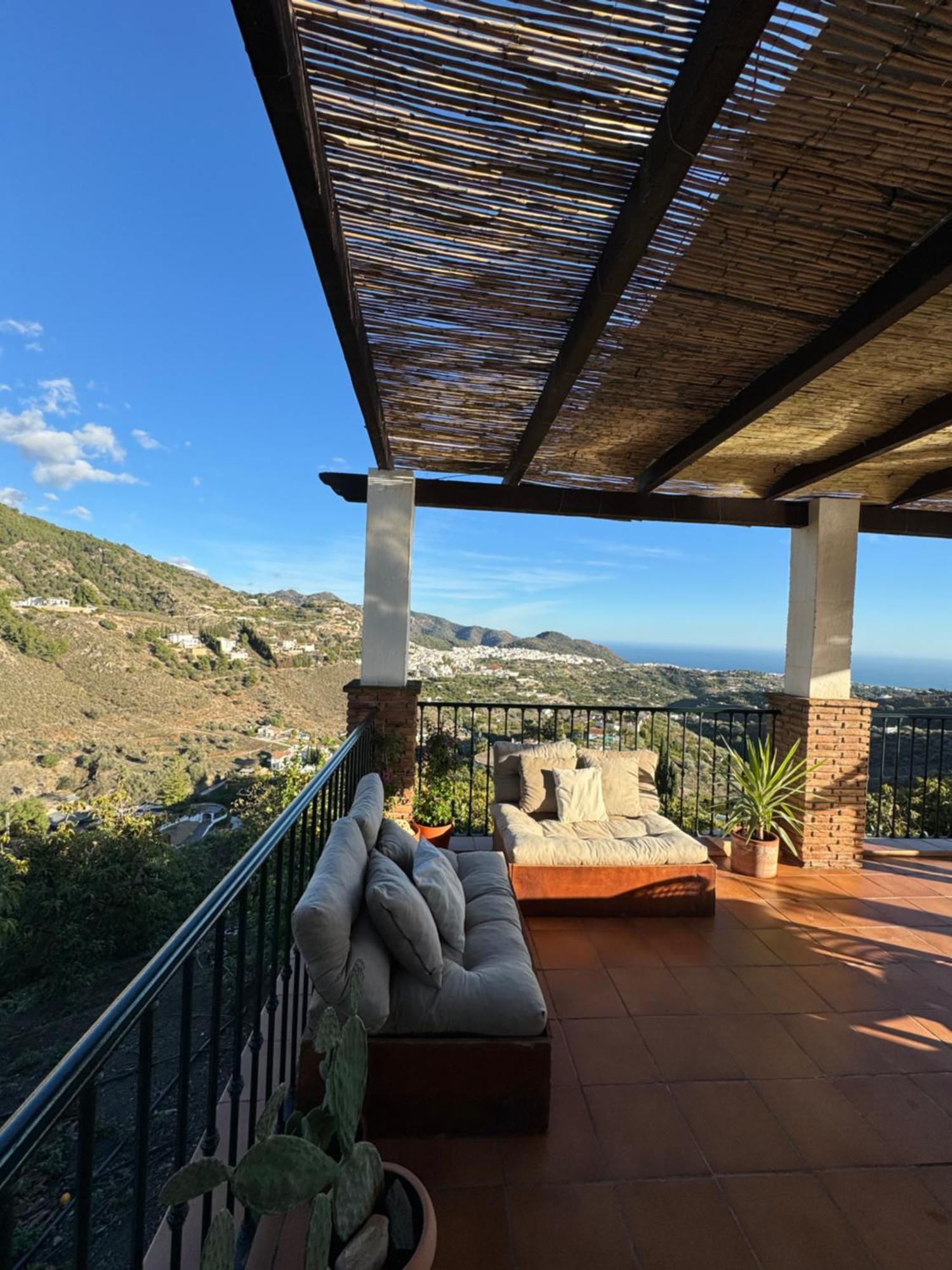 Villa En Frigiliana Con Piscina, Jacuzzi Y Espectaculares Vistas Екстер'єр фото